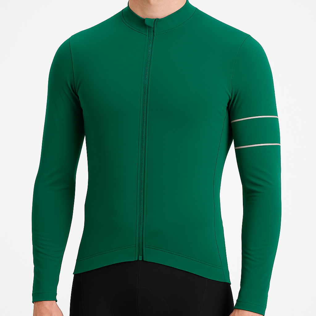 YKYW - Cycling Winter Thermal Long-Sleeve Jersey | Breathable Fleece - Velovoila