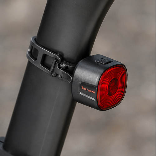 Smart Bicycle Rear Light with Brake Sensor and USB-C Charging