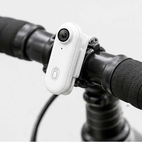 4K POV Ride Capture Camera with WiFi - White