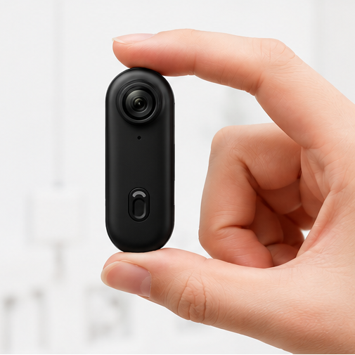 4K POV Ride Capture Camera with WiFi - Black