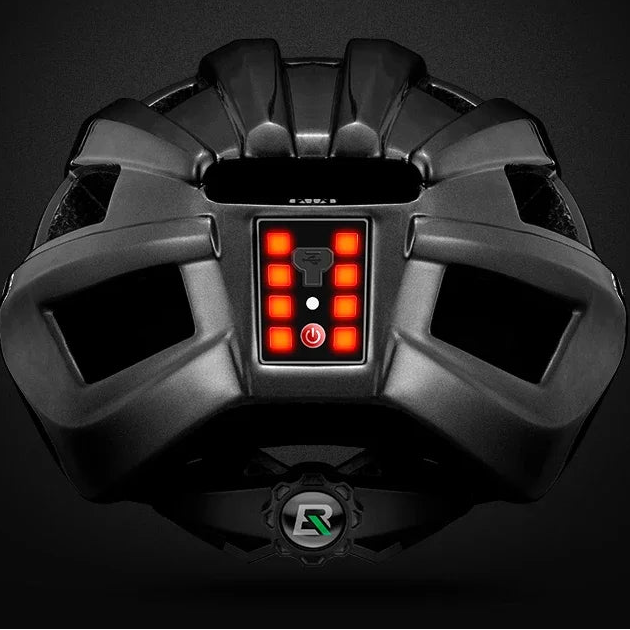 Cycling Helmet with Rear Light - Velovoila