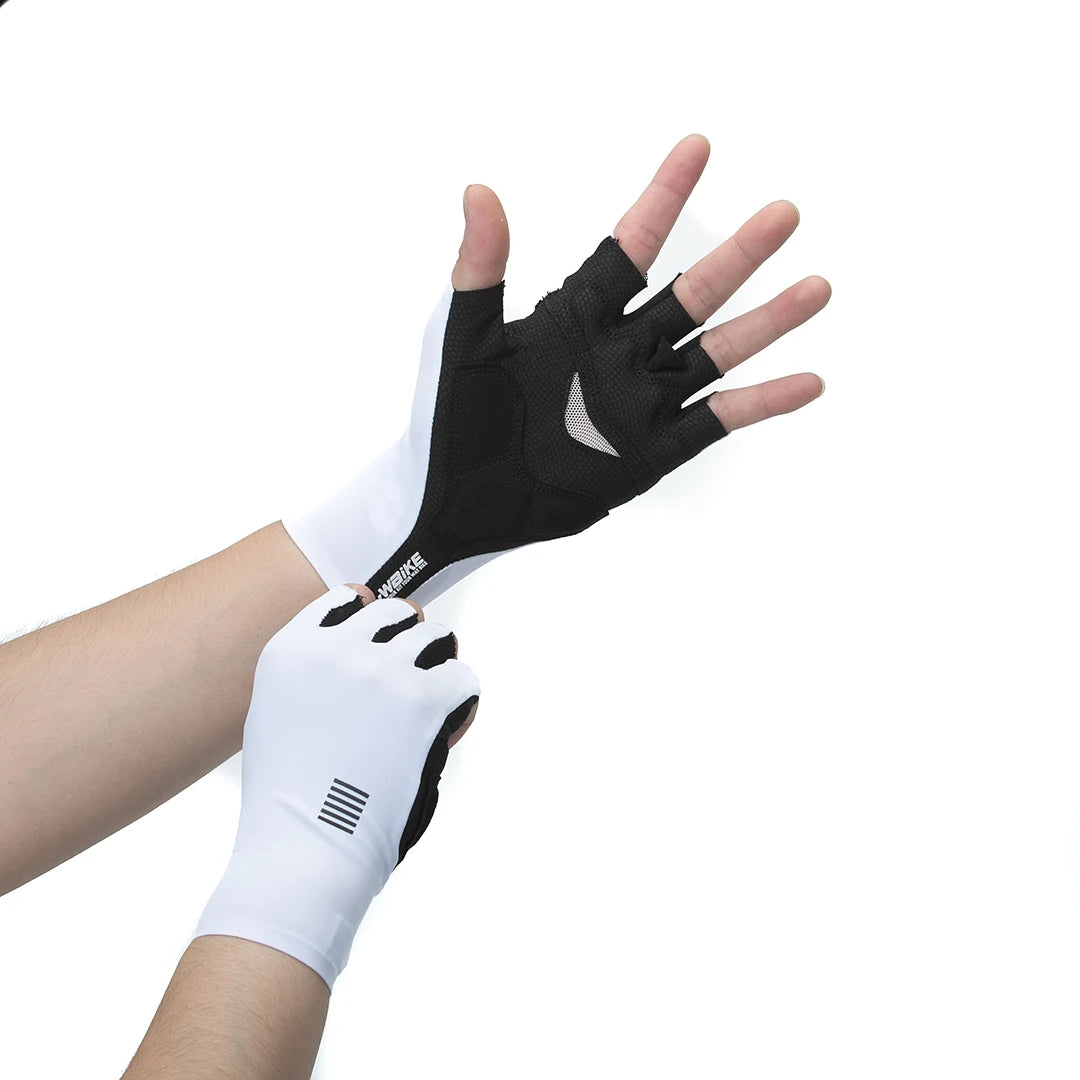 Cycling Gloves Half Finger Breathable Shock-Absorbing