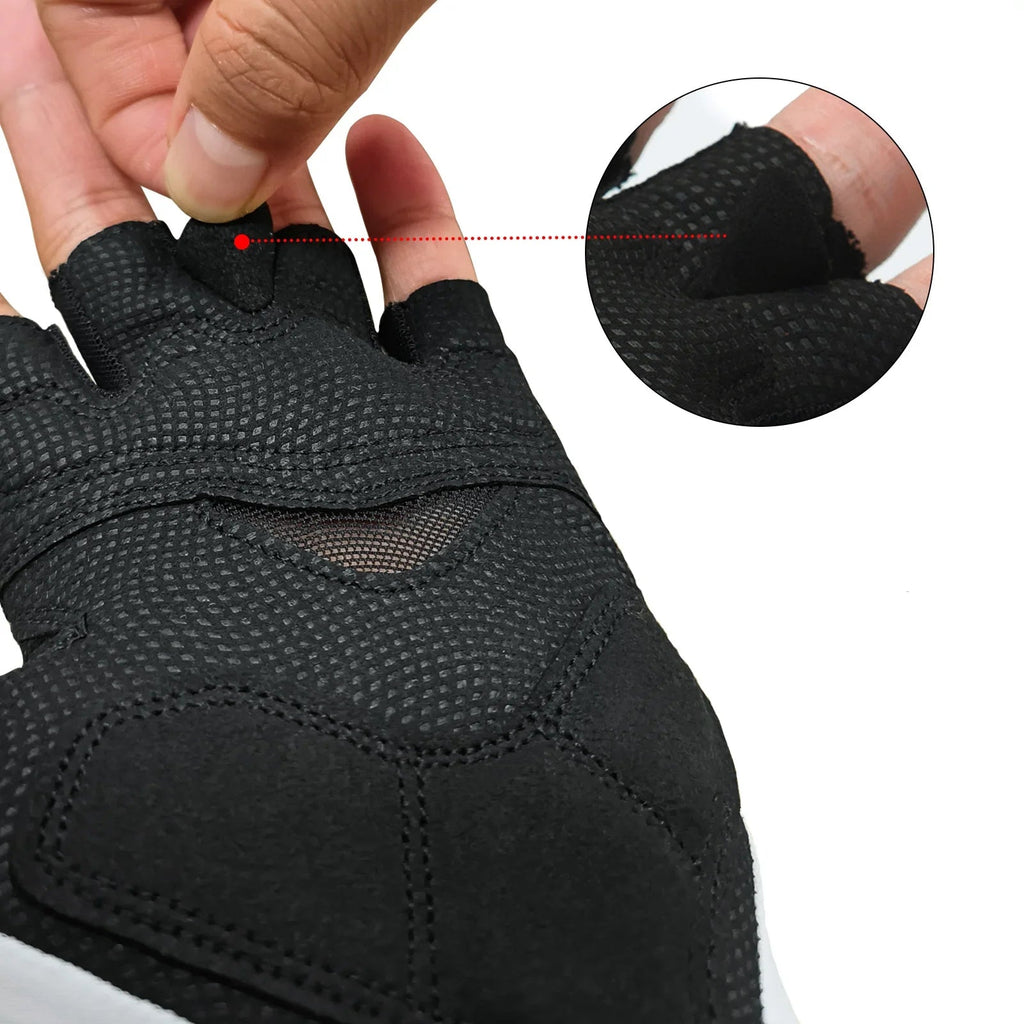 Cycling Gloves Half Finger Breathable Shock-Absorbing