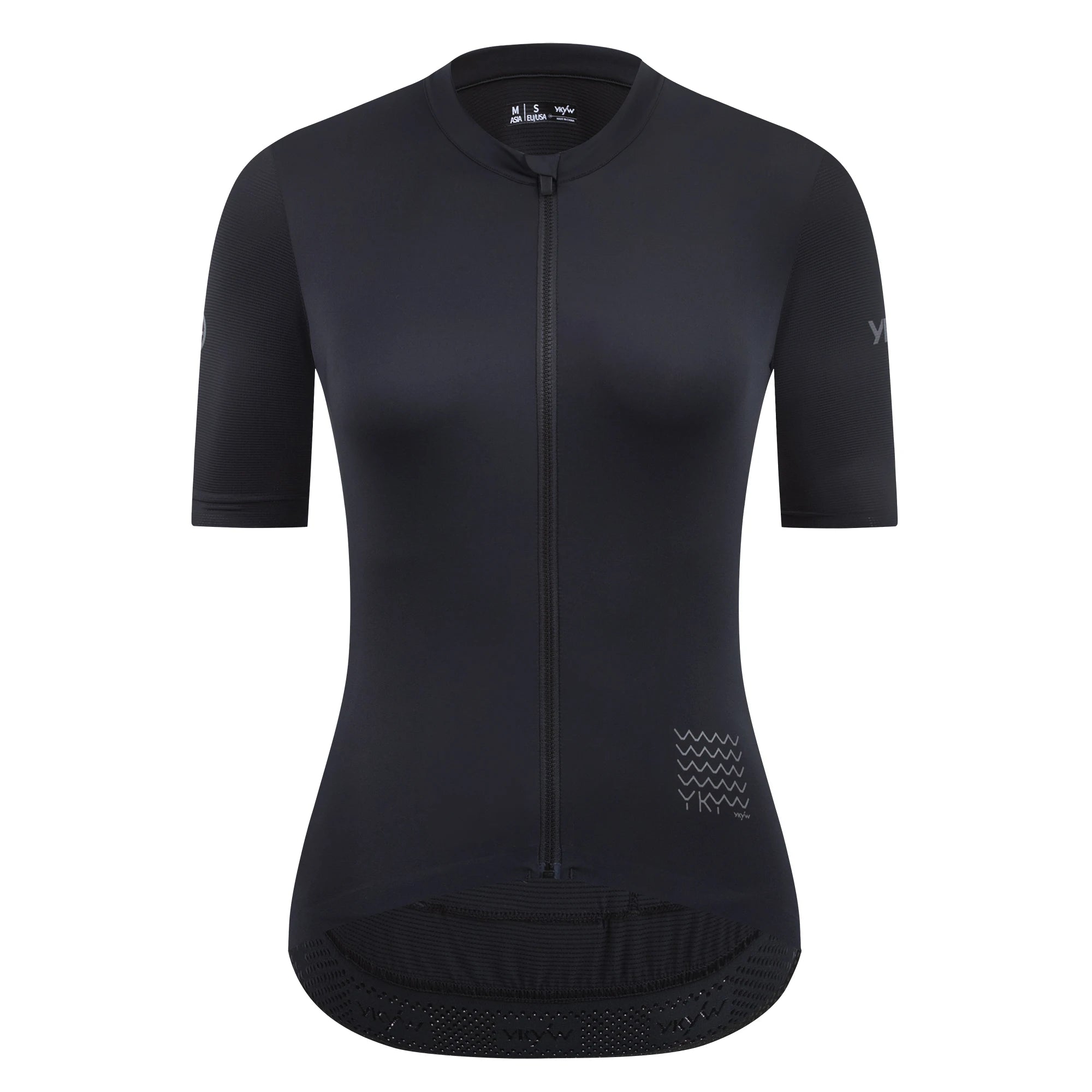 YKYW maillot de cyclisme femme manches courtes, coupe course été