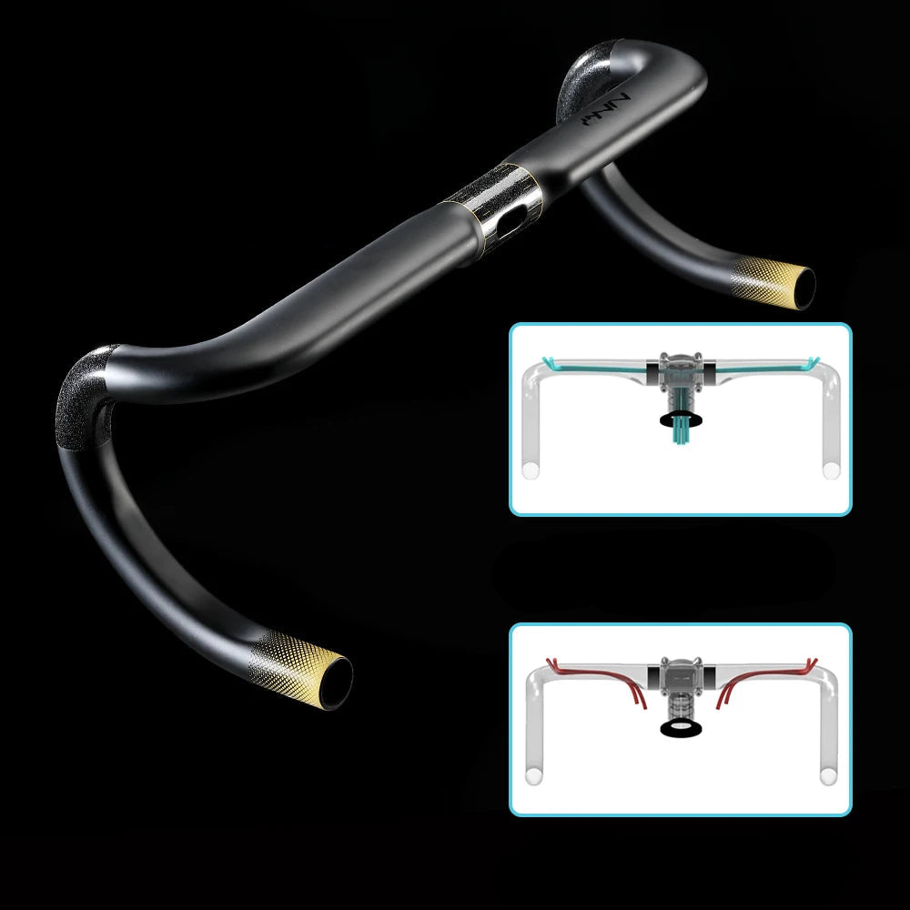 Handlebar Carbon Aero 31.8 mm UD Matt - Velovoila