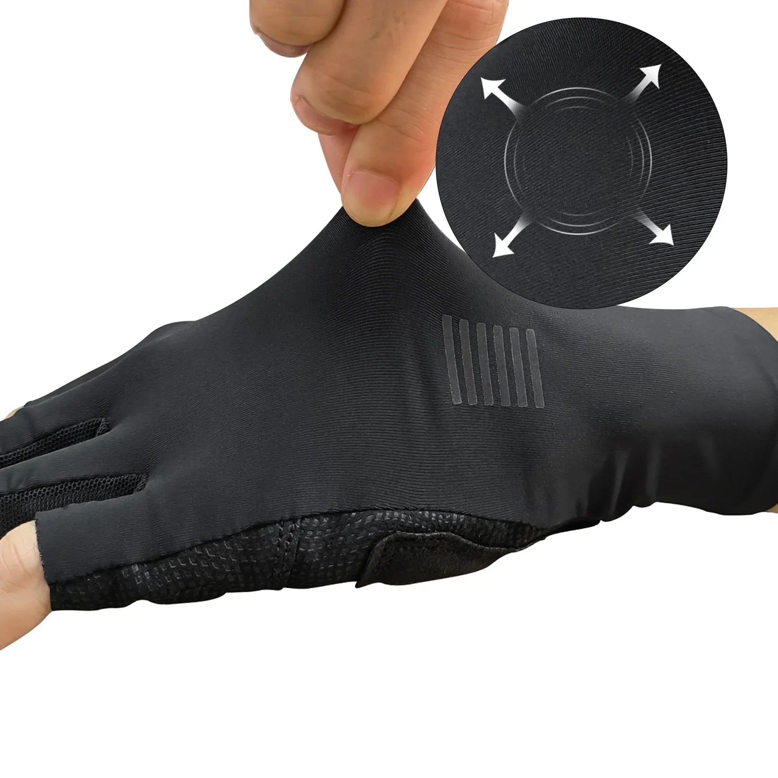 Cycling Gloves Half Finger Breathable Shock-Absorbing