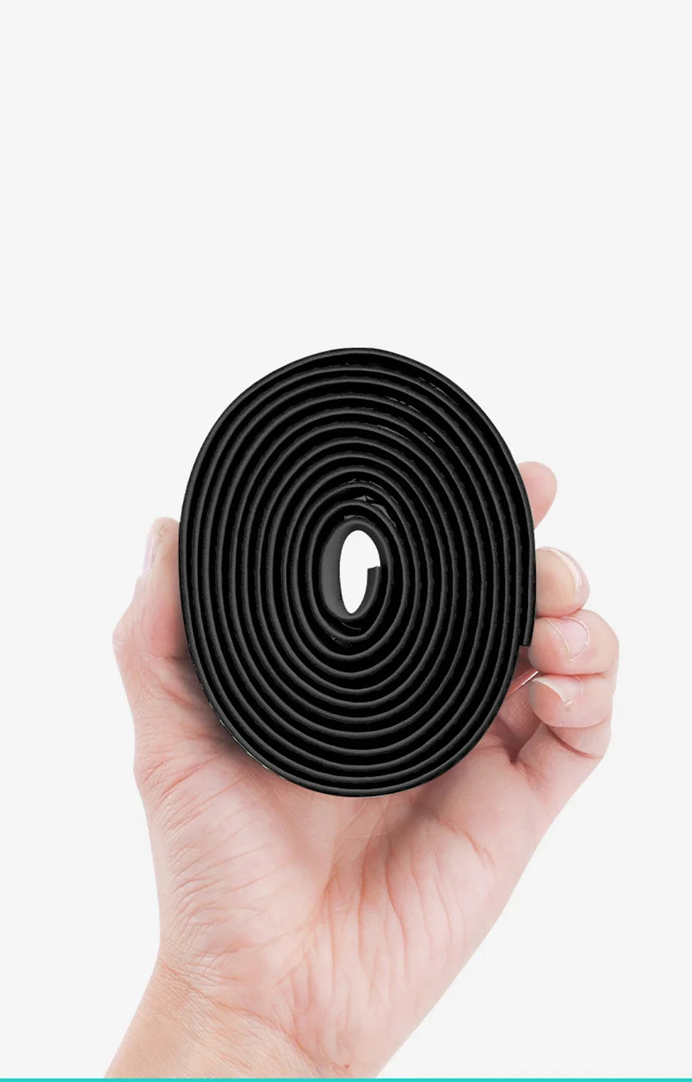 Handlebar Tape PU Anti-Slip 2 pcs with Bar End Plugs