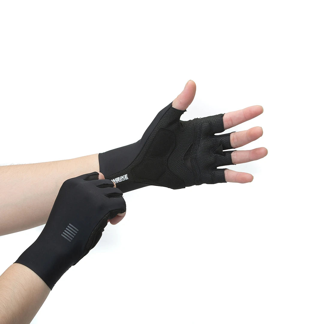 Cycling Gloves Half Finger Breathable Shock-Absorbing