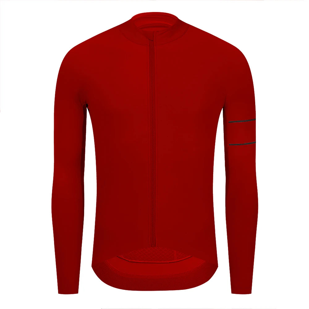 YKYW - Cycling Winter Thermal Long-Sleeve Jersey | Breathable Fleece - Velovoila