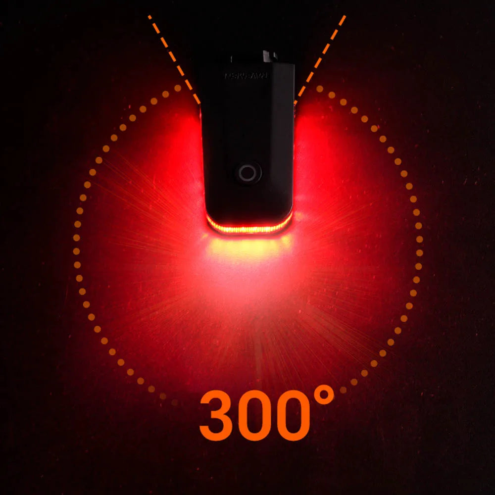 LED Bicycle Rear Light with Brake Sensor - Velovoila
