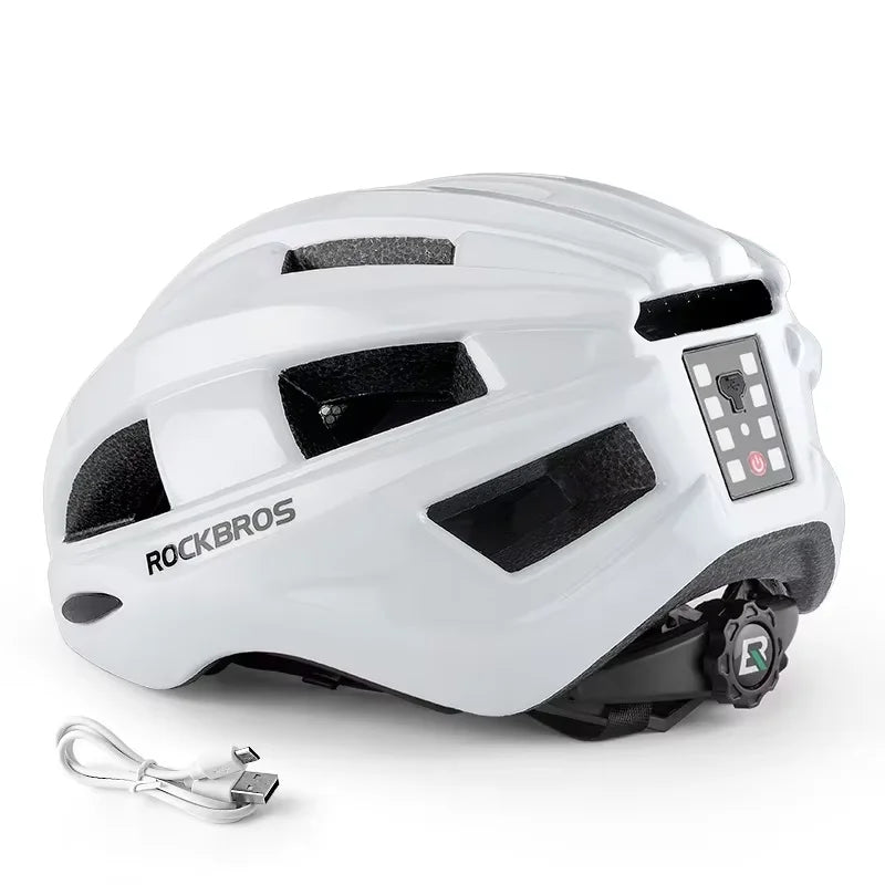 Cycling Helmet with Rear Light - Velovoila