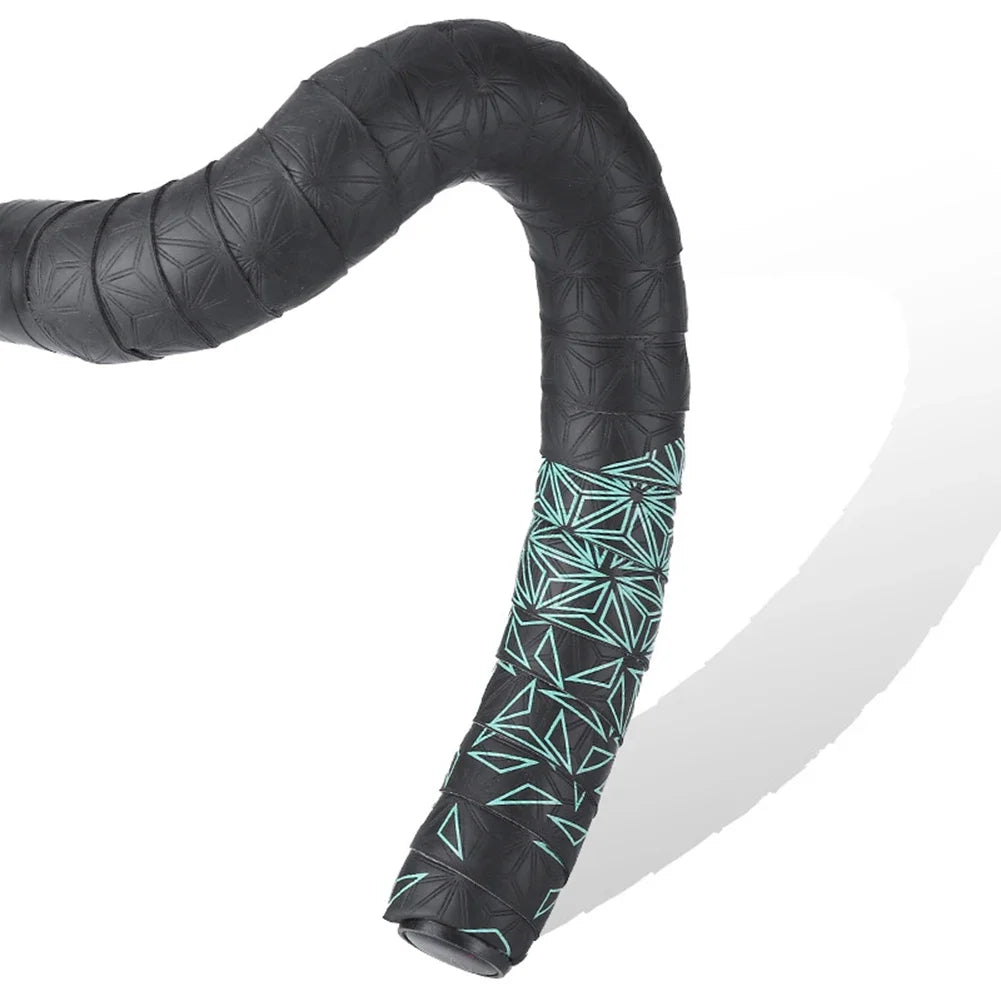 Handlebar Tape PU Anti-Slip 2 pcs with Bar End Plugs