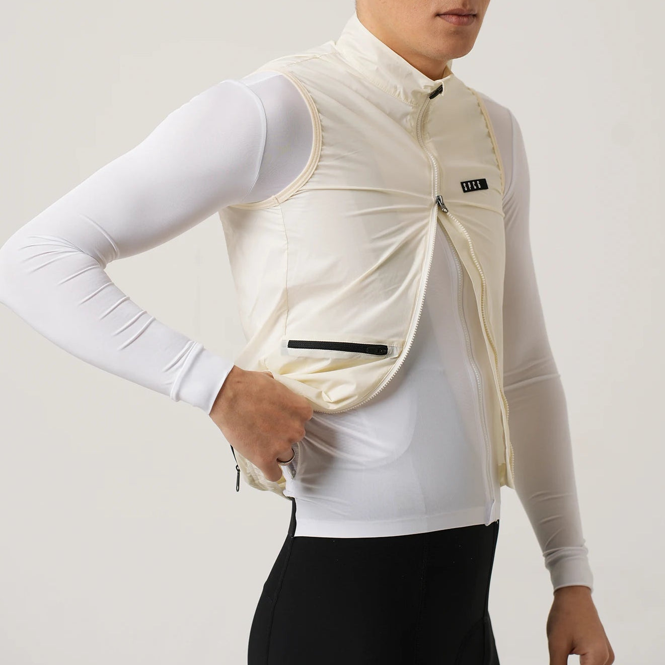 SPEXCEL | Cycling Vest Windproof Lightweight Full-Zip