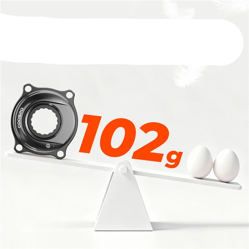 Spider Power Meter 110 BCD 4-Bolt ANT+ Bluetooth – Coospo S10