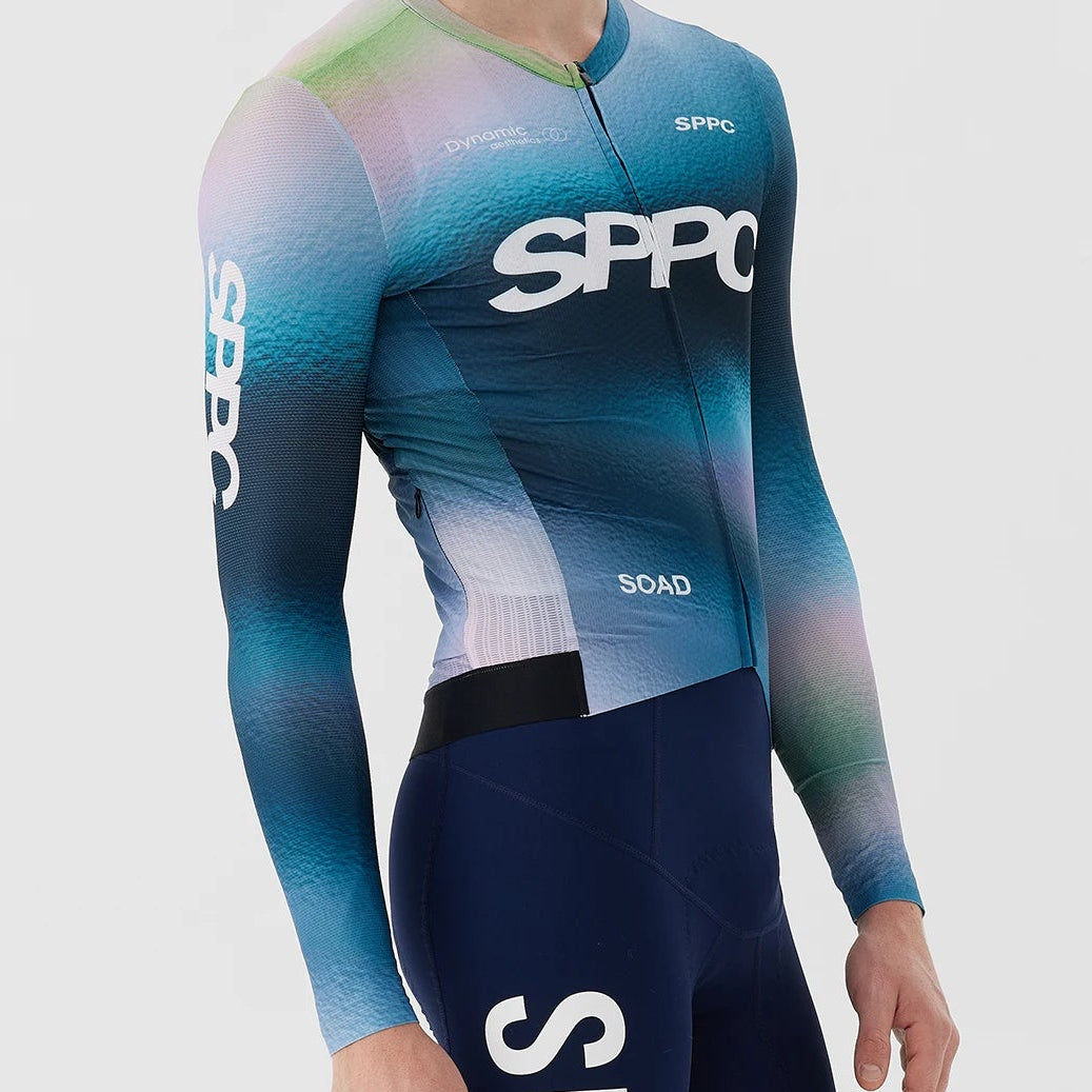 SPPC - Cycling Jersey Long Sleeve Aero Fit Lightweight UV 50+ - Velovoila