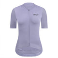 YKYWBIKE Maillot de cyclisme femme manches courtes, zip intégral