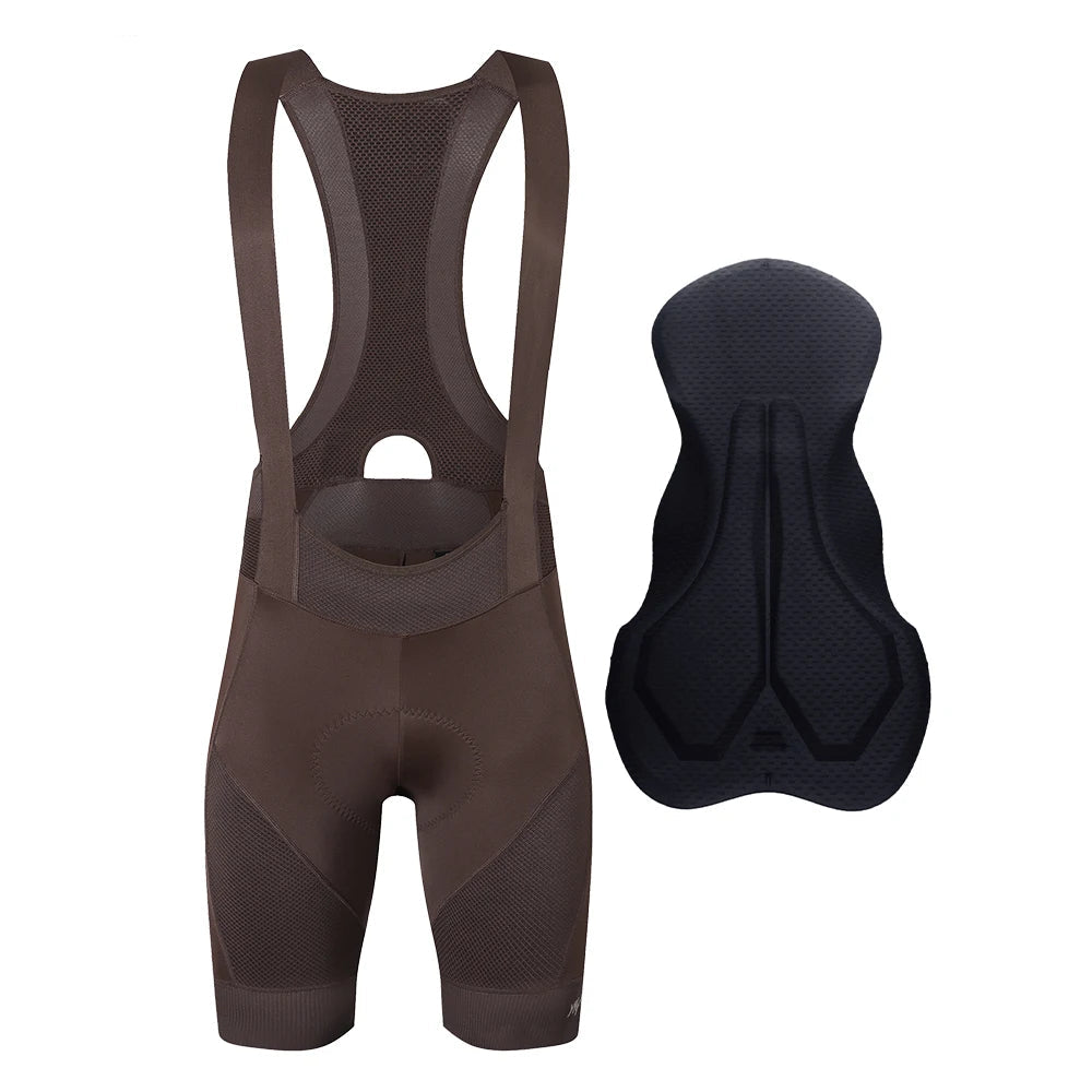 YKYW - Cycling Bib Shorts with Lycra Fabric and High-Density Padding - Velovoila