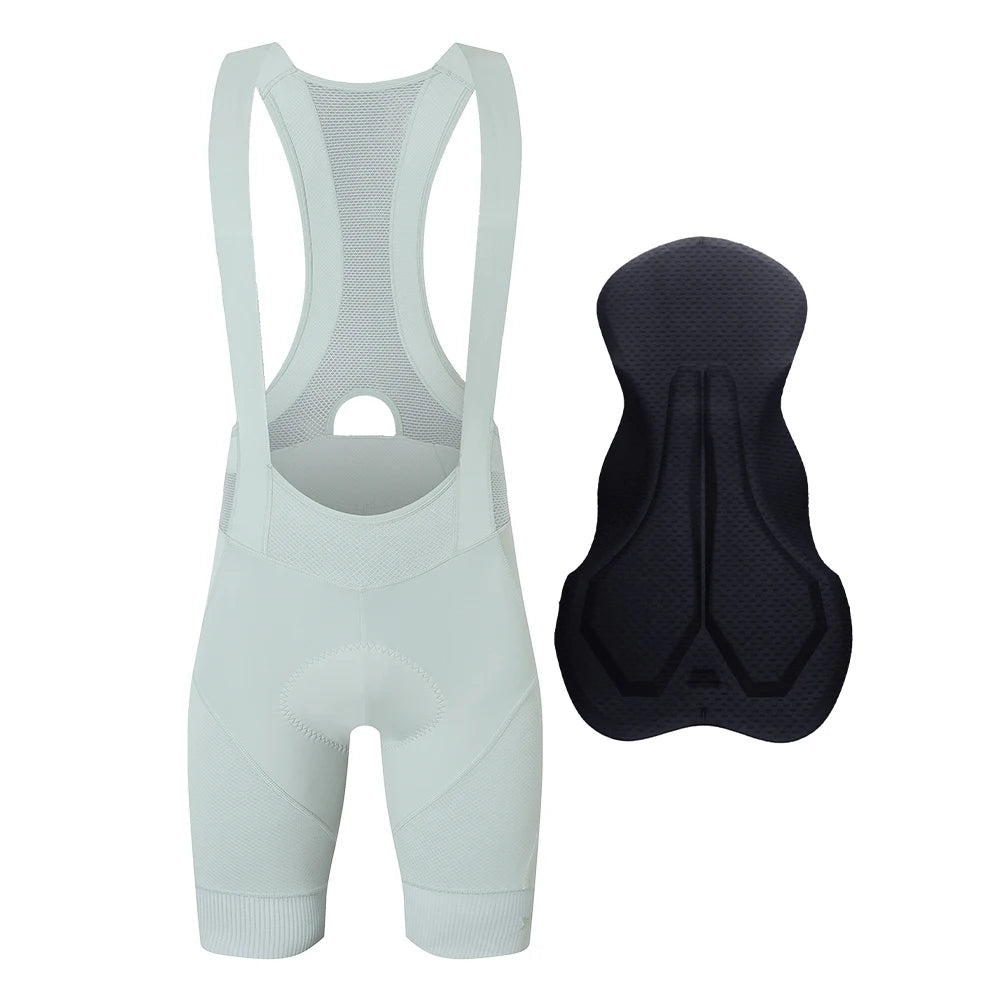 YKYW - Cycling Bib Shorts with Lycra Fabric and High-Density Padding - Velovoila