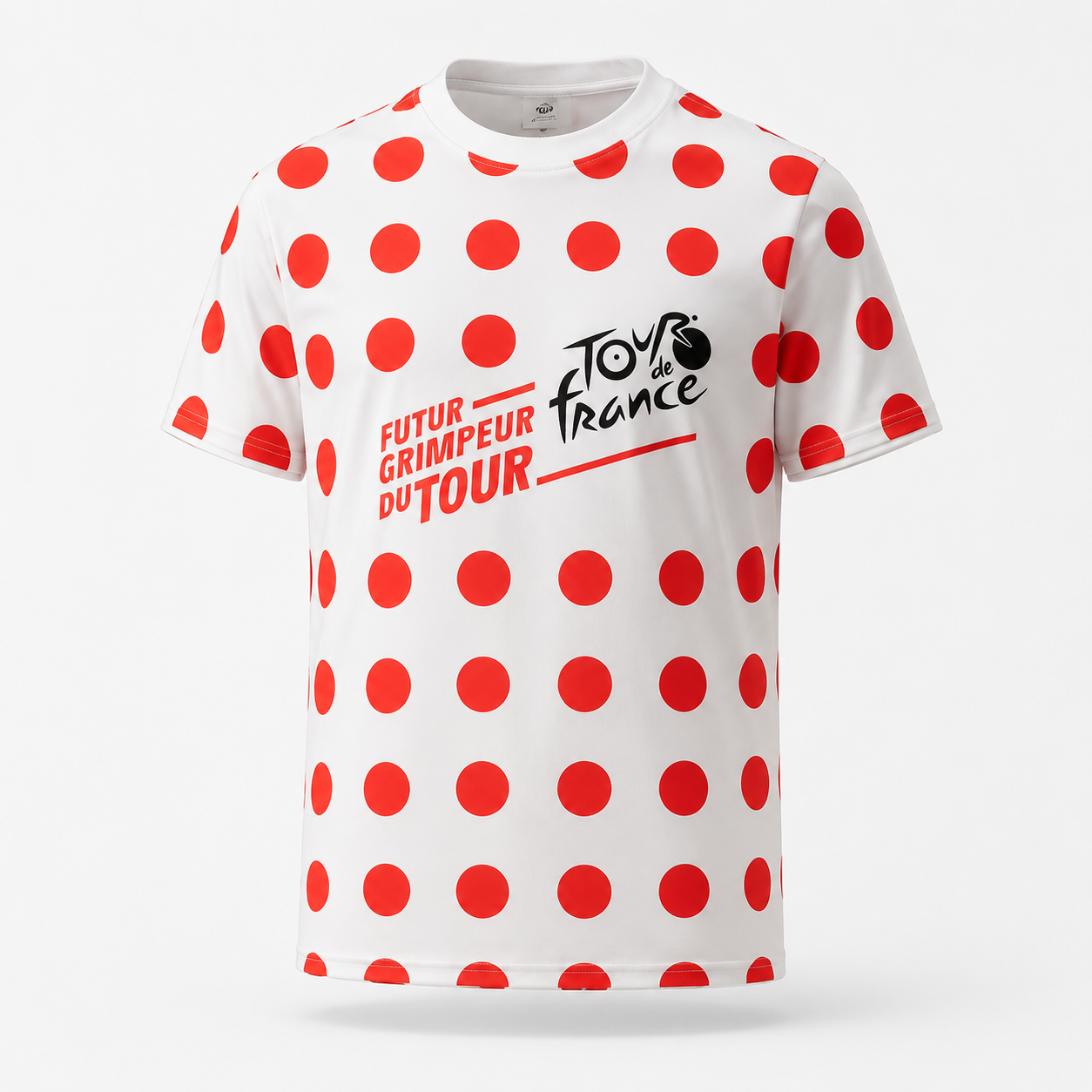 Future Climber Polka Dot Graphic T-Shirt