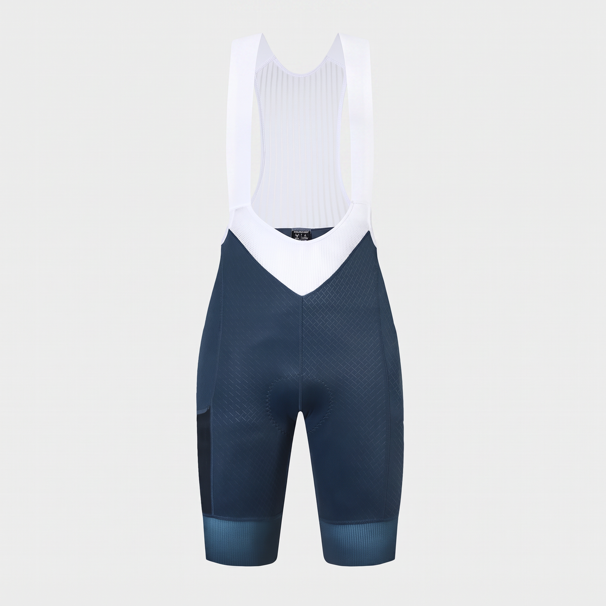 Cuissard femme YKyWBike bleu marine, vue de face sur fond neutre