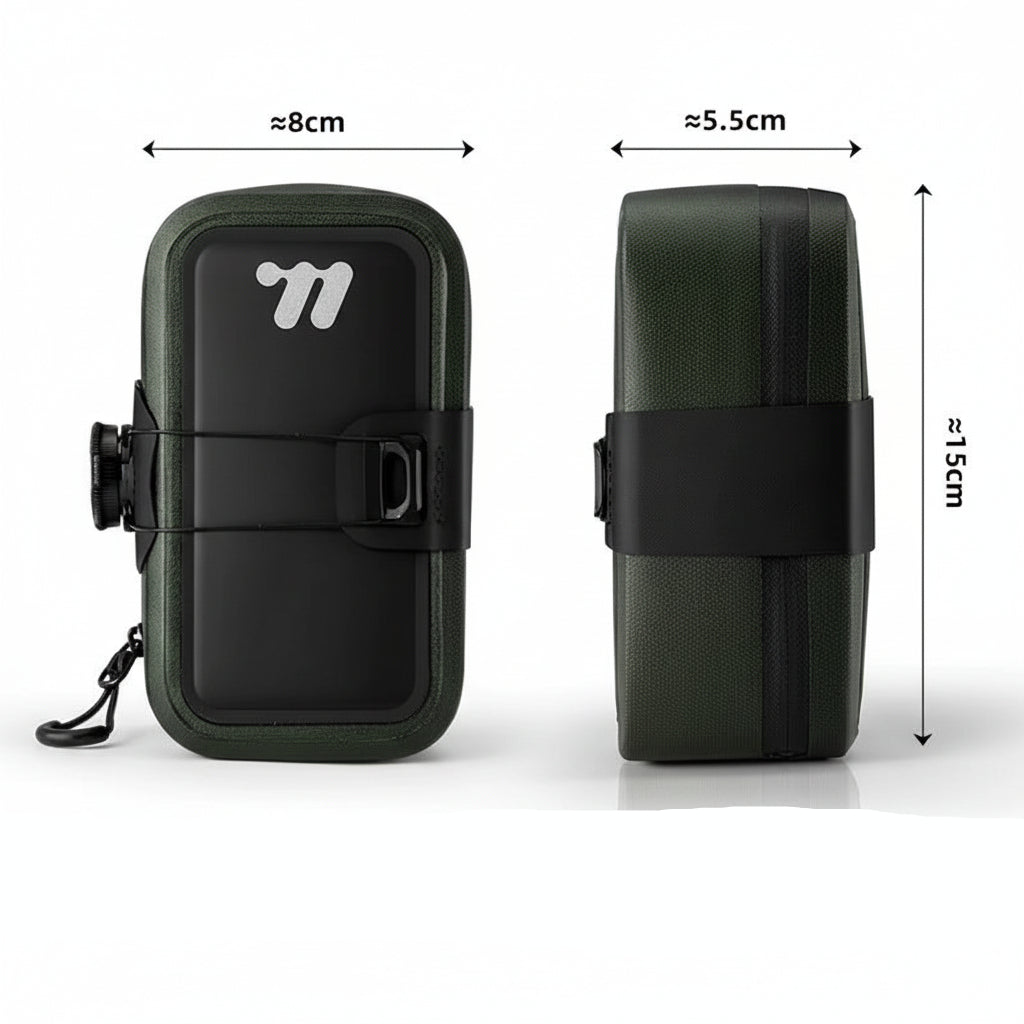 Bicycle Saddle Bag 600D TPU Waterproof with Rotating Buckle - Velovoila