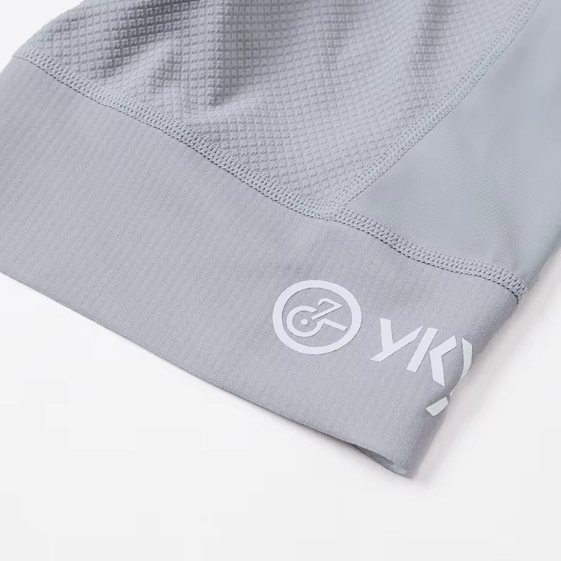 YKYW - Cycling Bib Shorts with Lycra Fabric and High-Density Padding - Velovoila