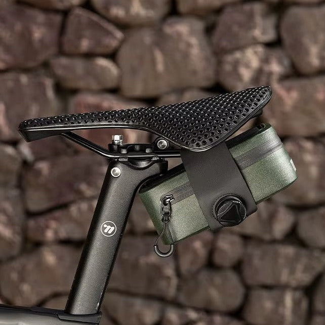 Bicycle Saddle Bag 600D TPU Waterproof with Rotating Buckle - Velovoila