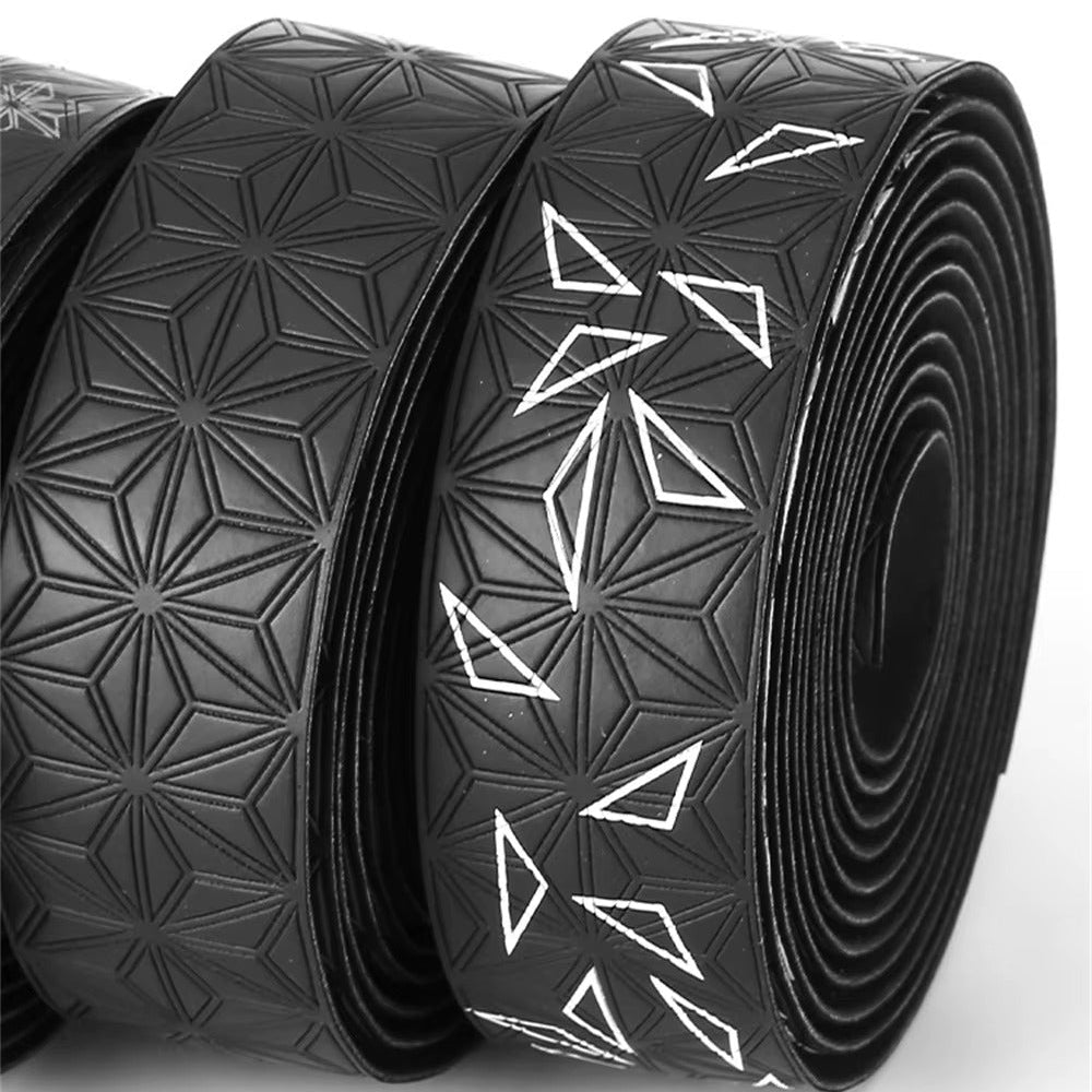 Handlebar Tape PU Anti-Slip 2 pcs with Bar End Plugs