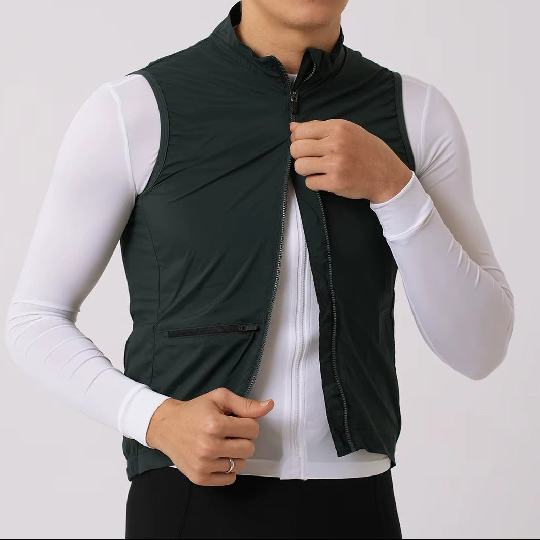 SPEXCEL | Cycling Vest Windproof Lightweight Full-Zip