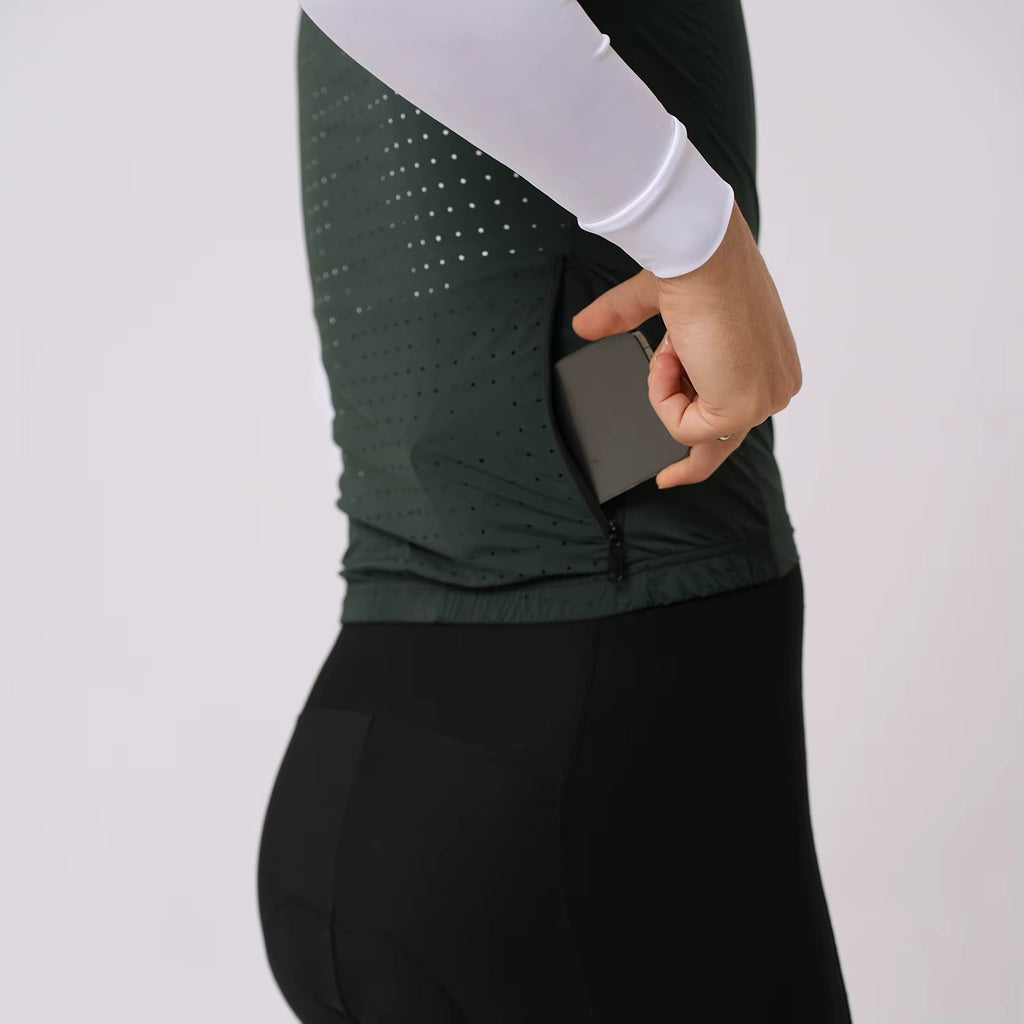 SPEXCEL | Cycling Vest Windproof Lightweight Full-Zip