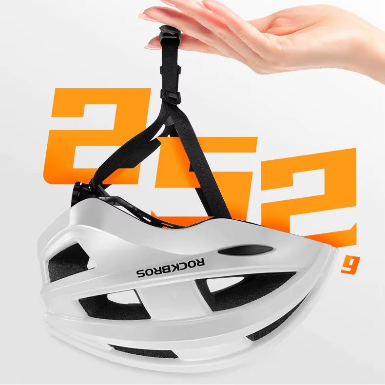 Cycling Helmet with Rear Light - Velovoila