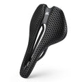 Bicycle Saddle – 3D Printed Padding – Carbon Fiber Rails – 200 g